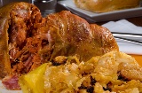 Botillo con cachelos (patate tipiche)