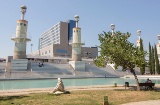 Parque da Espanha Industrial em Barcelona, ​​​​Catalunha