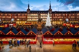 Mercatino di Natale in Plaza Mayor di Madrid