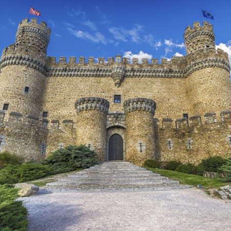 Burg von Manzanares El Real (Region Madrid)