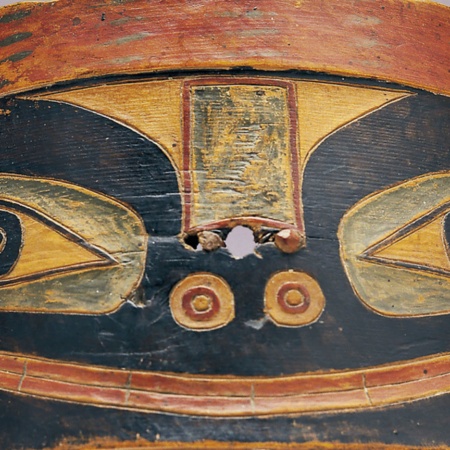 Barbote Tlingit. Musée de l'Amérique