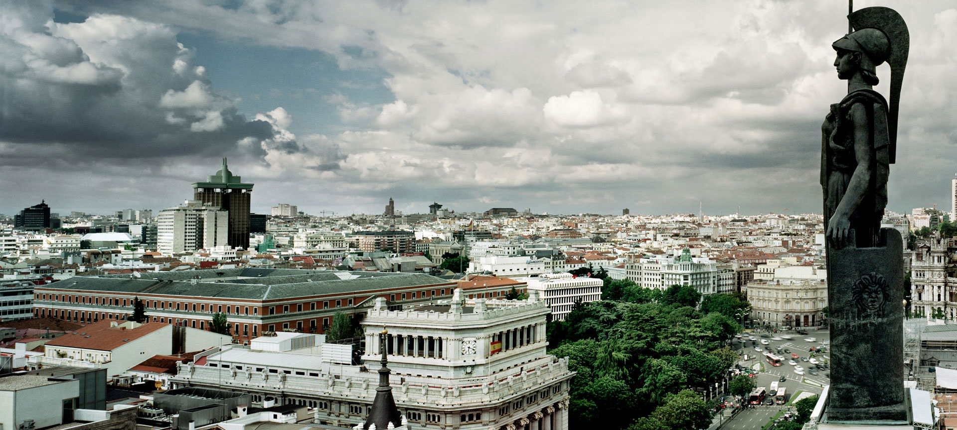 Vista desde la azotea del Círculo de Bellas Artes, Madrid Vista desde la azotea del Círculo de Bellas Artes, Madrid