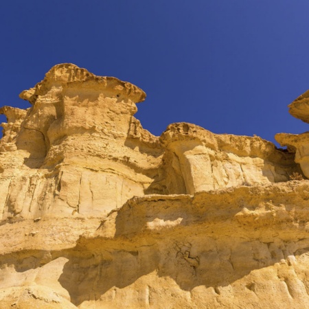 Erosiones de Bolnuevo, en Mazarrón (Murcia)