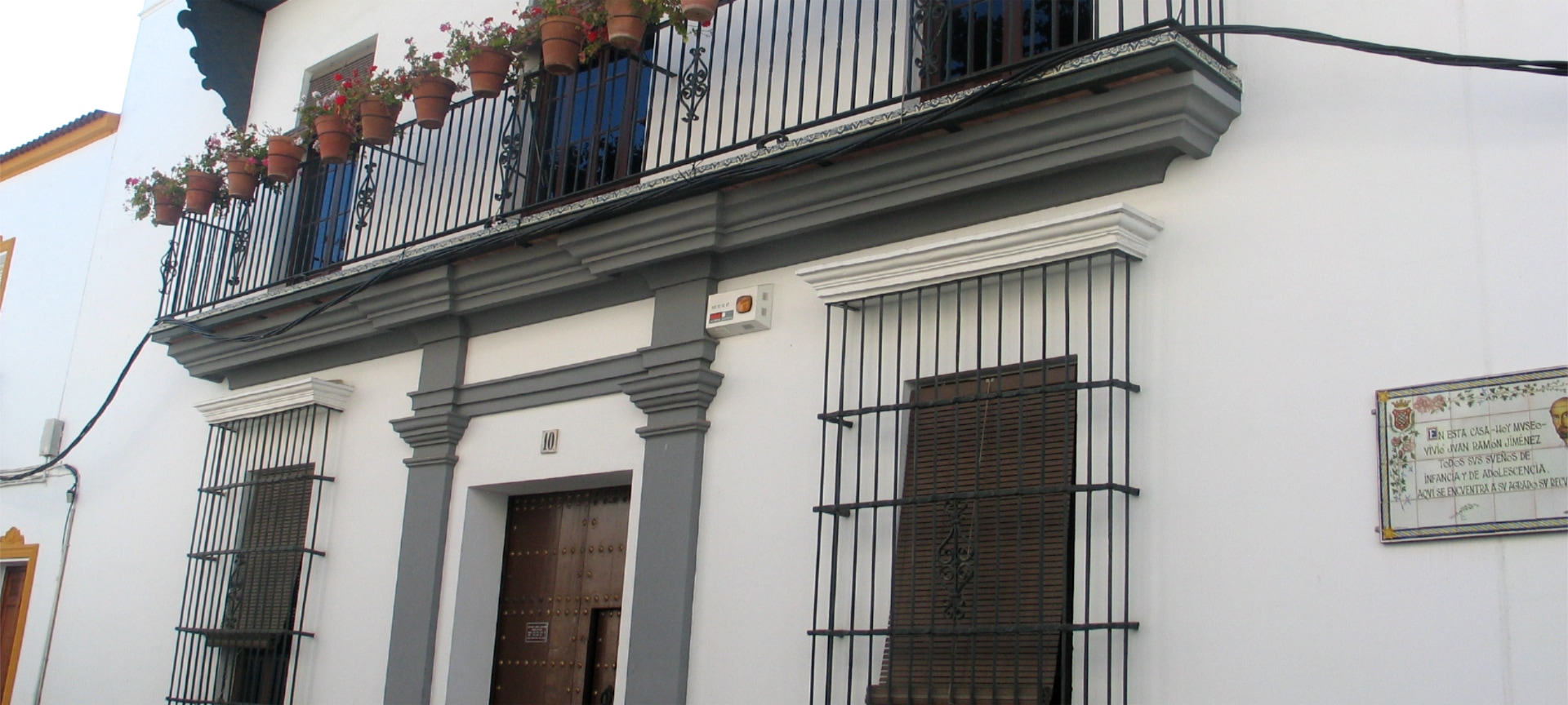 Casa-museo di Zenobia e Juan Ramón Jiménez di Moguer a Huelva, Andalusia Casa-museo di Zenobia e Juan Ramón Jiménez di Moguer a Huelva, Andalusia