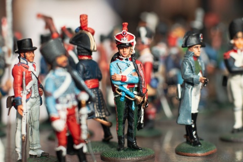 Miniature dei soldati