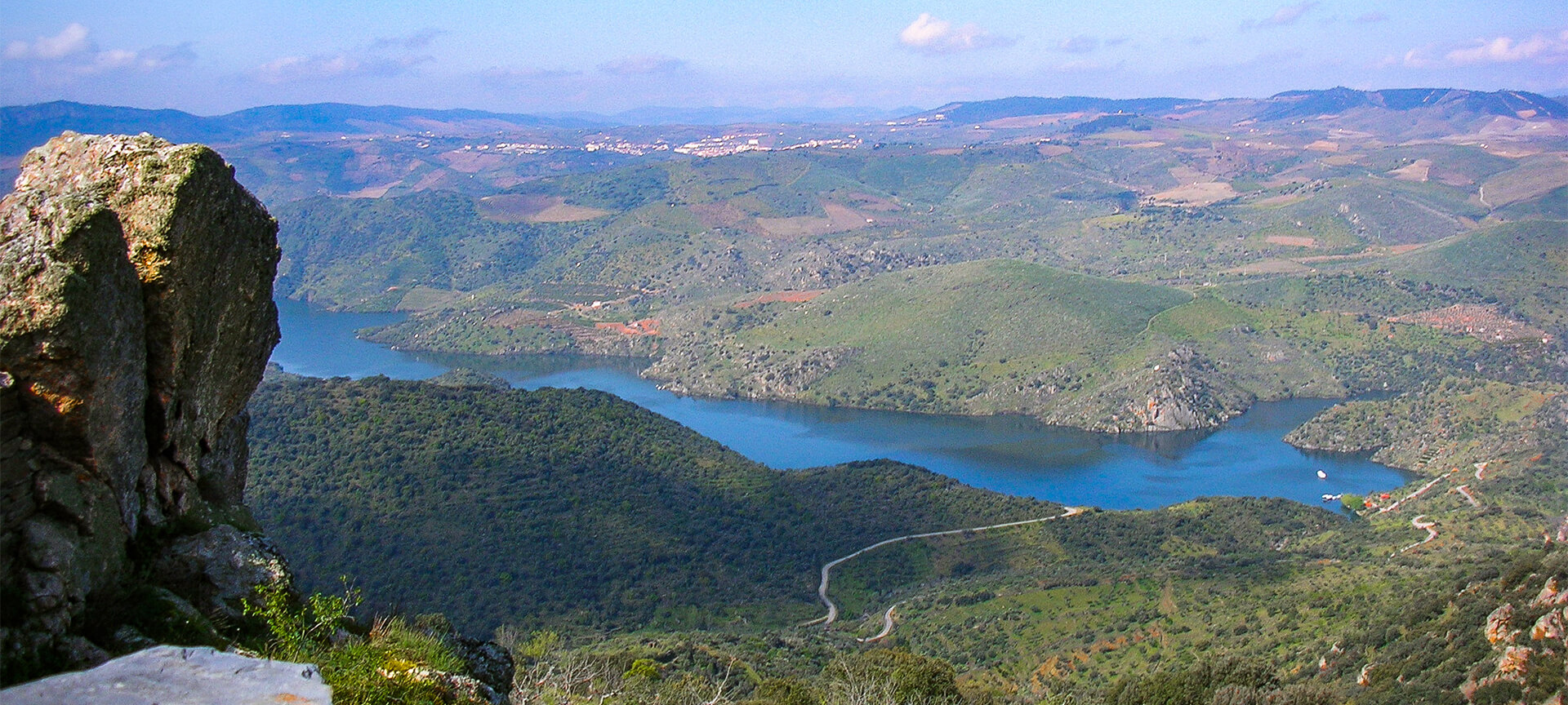 View of the Duero from the Vilvestre viewing point View of the Duero from the Vilvestre viewing point