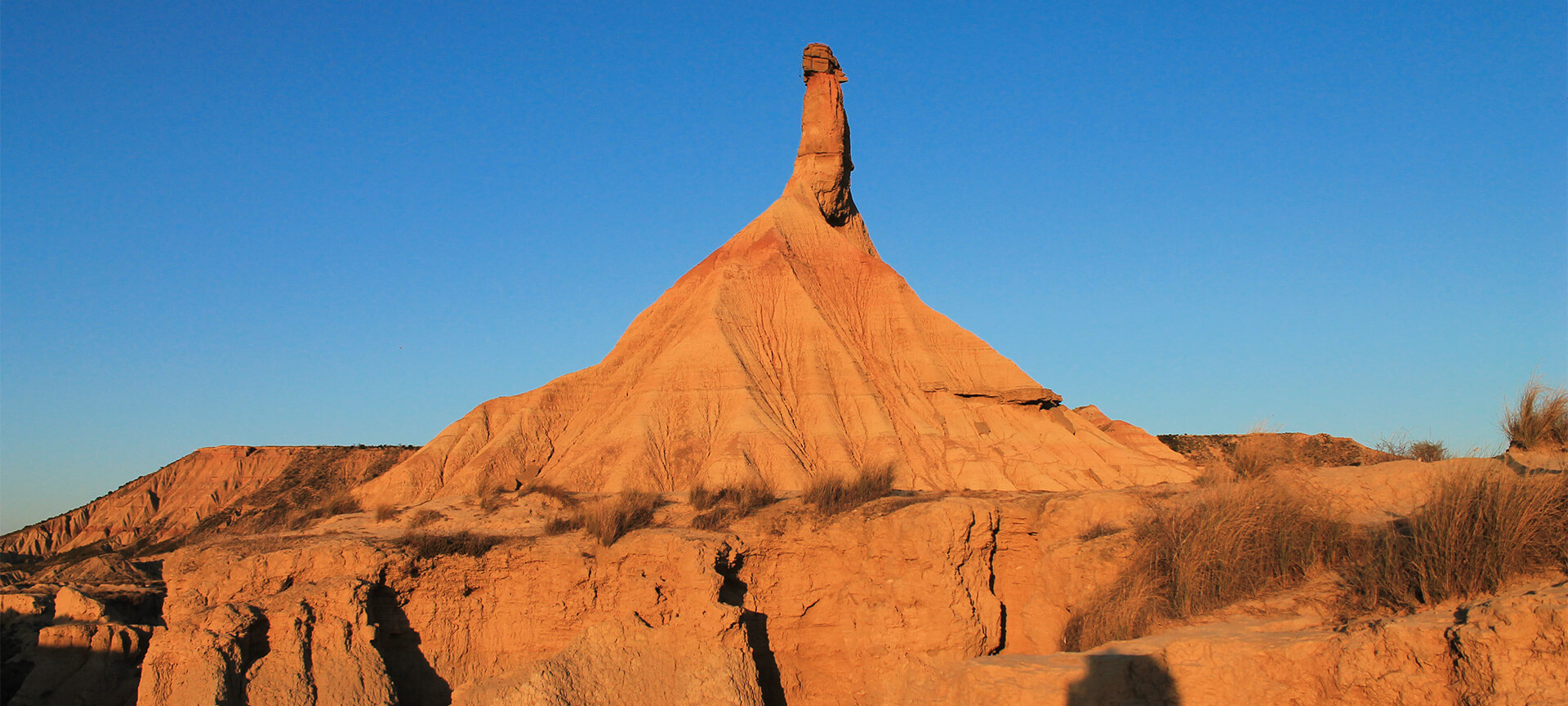 Cabezo de Castildetierra en las Bardenas Reales Cabezo de Castildetierra en las Bardenas Reales