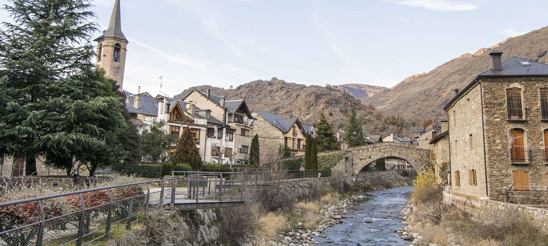 Esterri d'Àneu, w Pallars Sobirà, Lleida, Katalonia Esterri d'Àneu, w Pallars Sobirà, Lleida, Katalonia