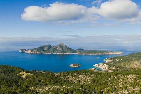 Île Sa Dragonera dans l’archipel les Baléares