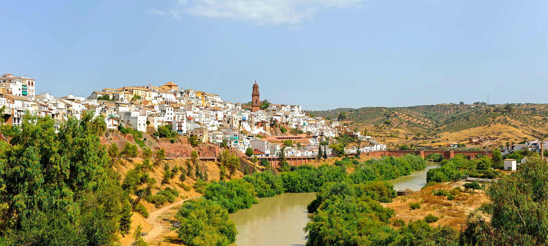 Village de Montoro près du Guadalquivir Village de Montoro près du Guadalquivir