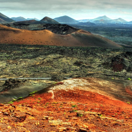Los Volcanes Natural Park in Lanzarote