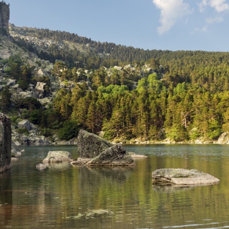 The Black Lagoon in Sierra del Urbión Natural Park