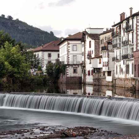 Vista de Elizondo, en Navarra