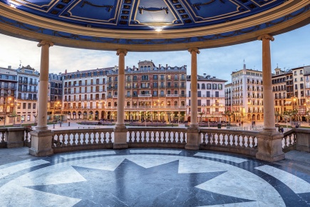 Plaza del Castillo de Pamplona-Iruña