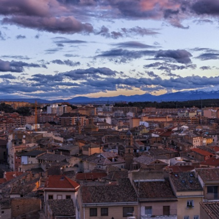 "Panoramica di Tudela (Navarra) "