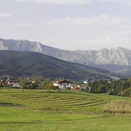 Panorámica de Elorrio (Bizkaia, País Vasco)