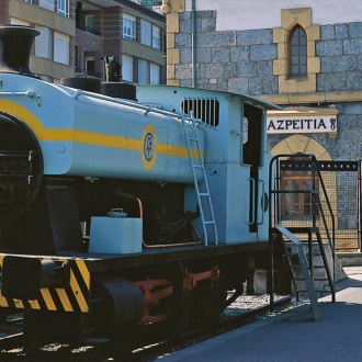 Baskisches Eisenbahnmuseum. Azpeitia. Gipuzkoa