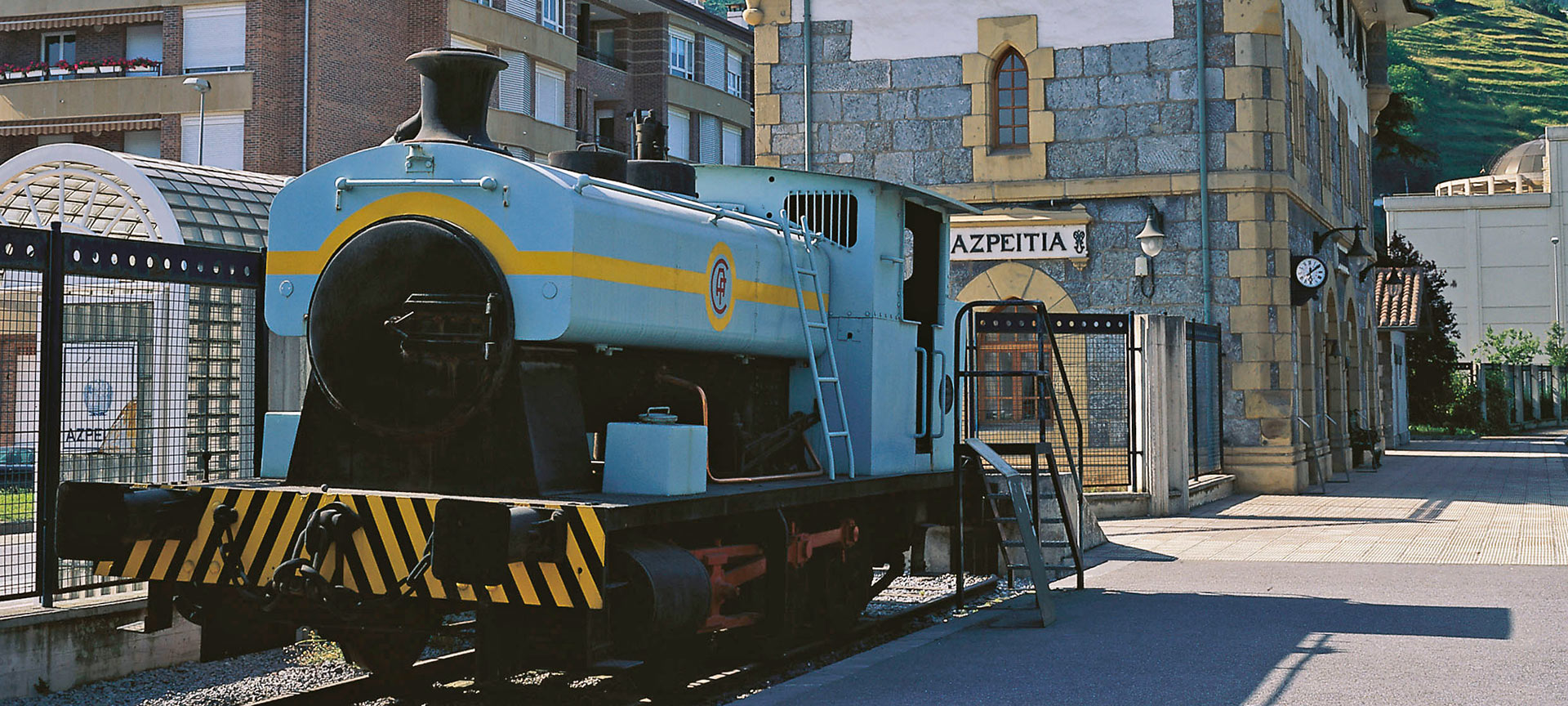 バスク鉄道博物館。アスペイティア。ギプスコア バスク鉄道博物館。アスペイティア。ギプスコア