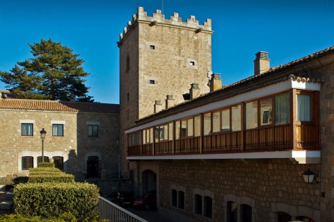 Veduta esterna del Parador de Ávila
