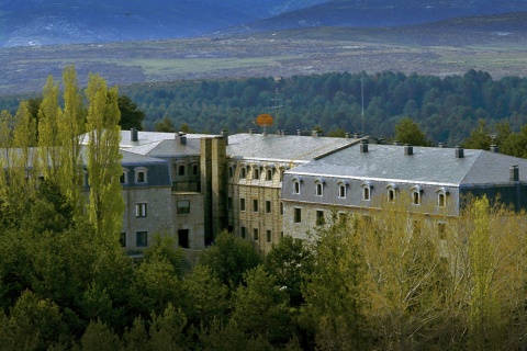 Blick auf das Parador de Gredos