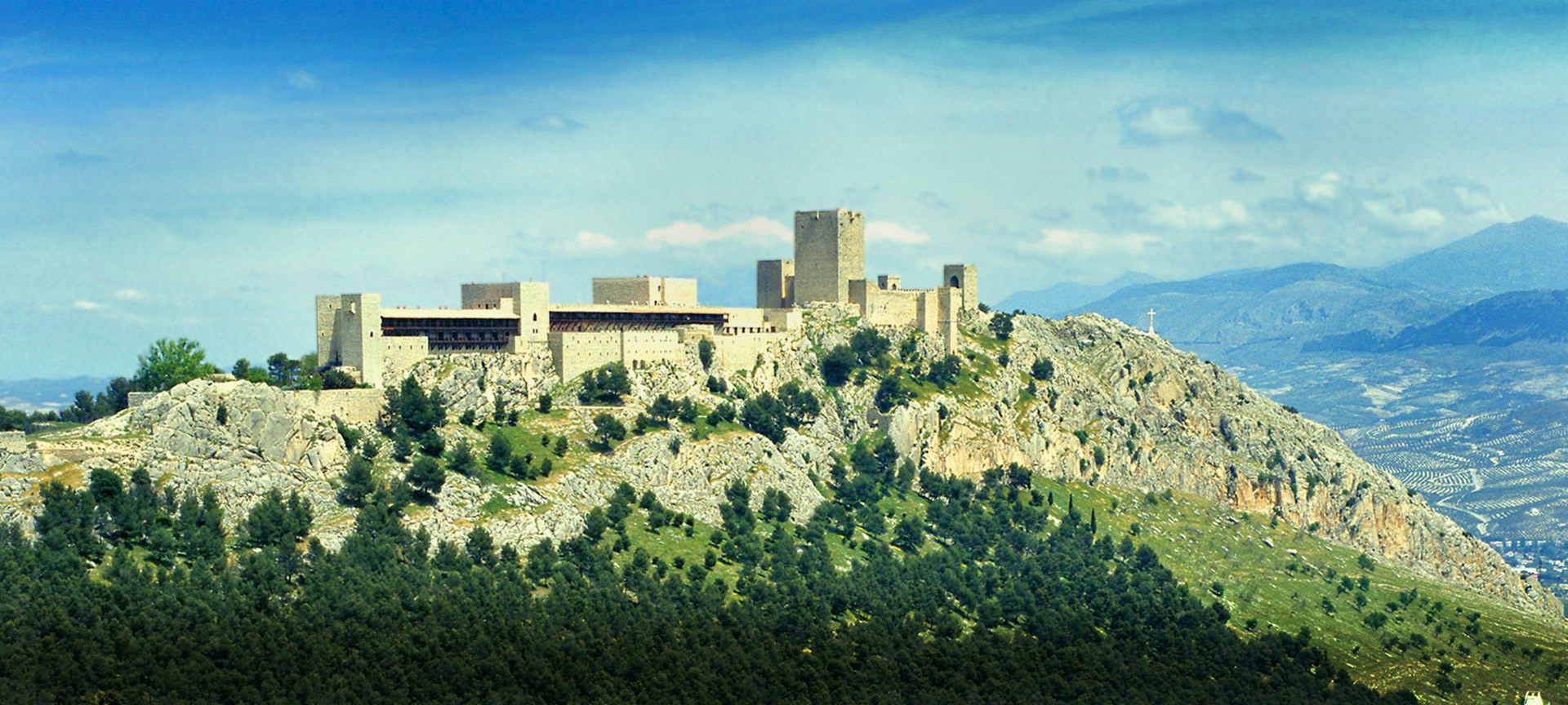 Vista exterior del Parador de Jaén Vista exterior del Parador de Jaén