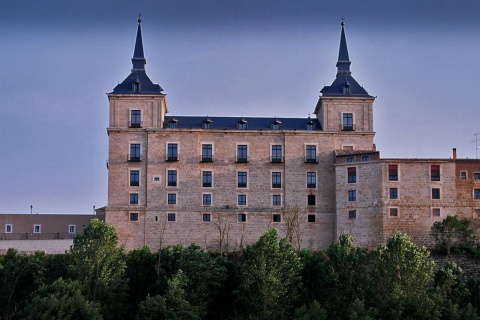 Veduta esterna del Parador de Lerma