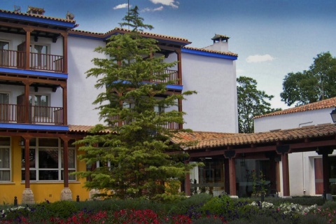 Veduta esterna del Parador de Manzanares