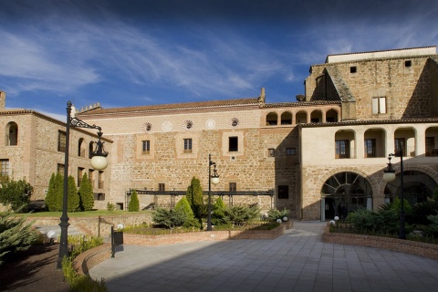 Blick auf das Parador de Plasencia