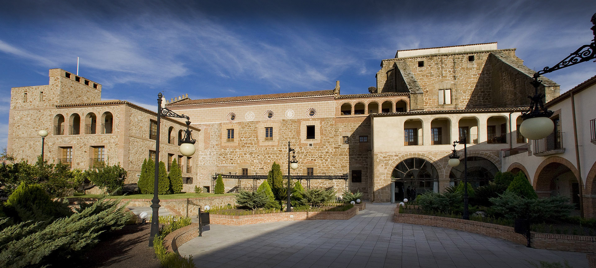 Blick auf das Parador de Plasencia Blick auf das Parador de Plasencia