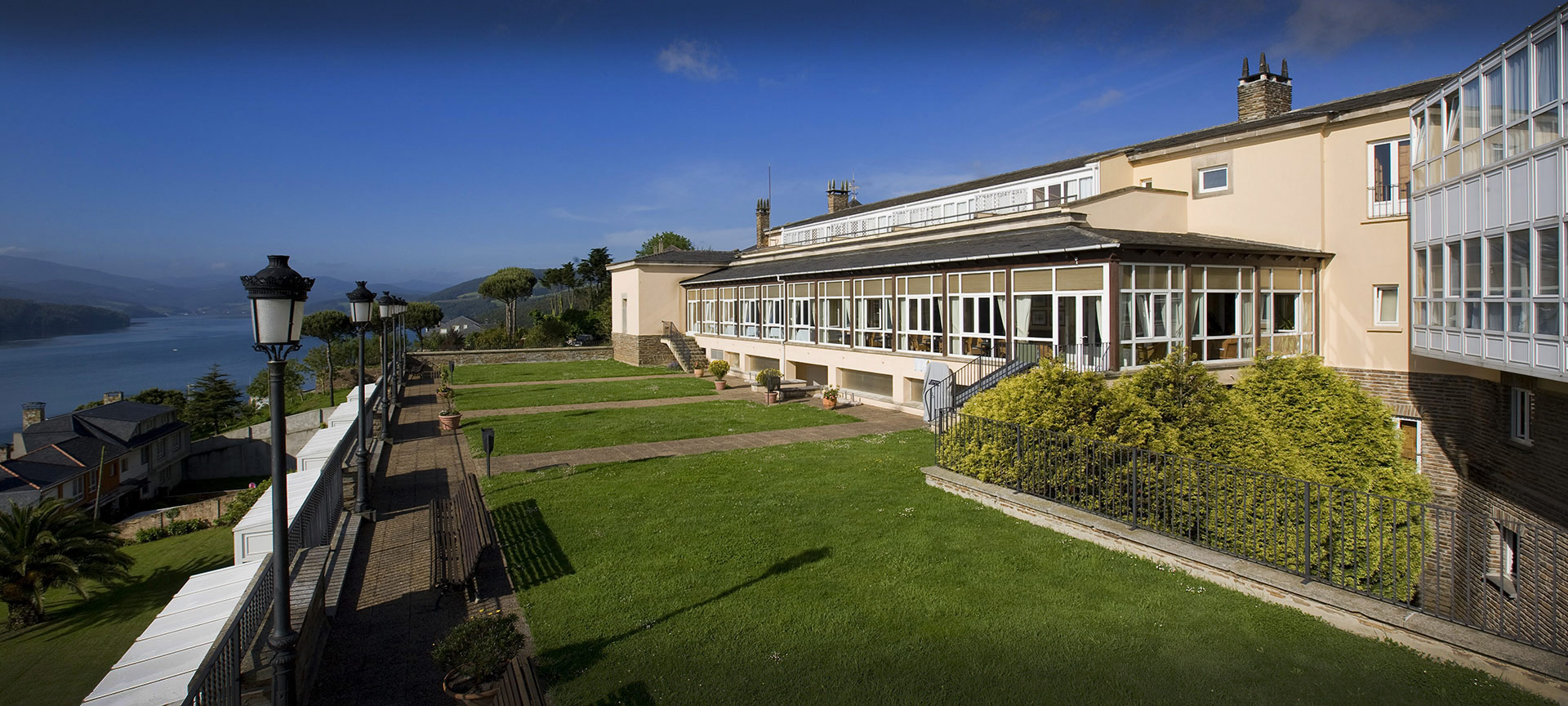 Veduta esterna del Parador de Ribadeo Veduta esterna del Parador de Ribadeo