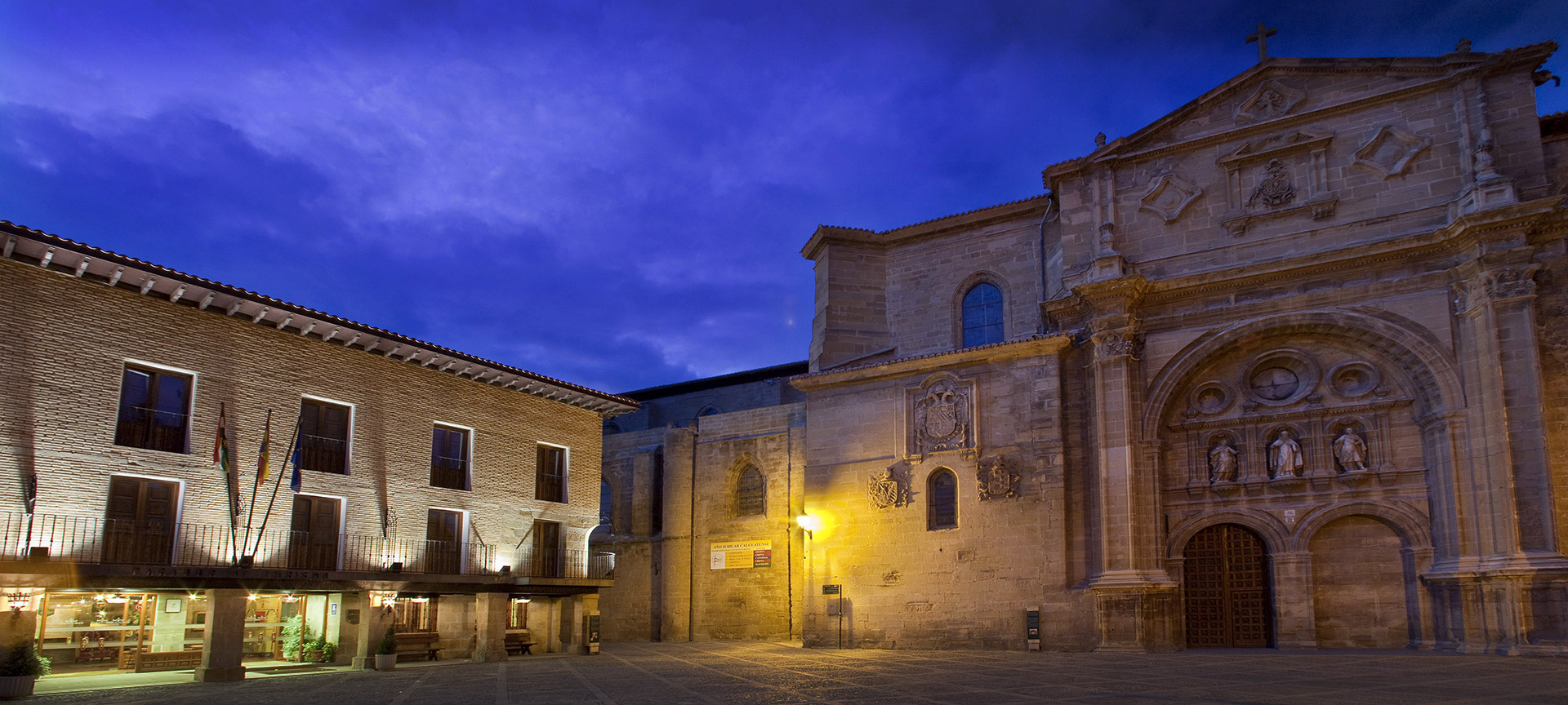 Veduta esterna del Parador de Santo Domingo de la Calzada Veduta esterna del Parador de Santo Domingo de la Calzada