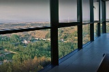 Veduta dalla terrazza interna del Parador de Soria