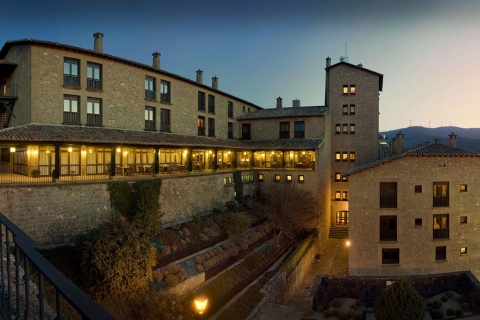 Veduta esterna del Parador de Sos del Rey Católico