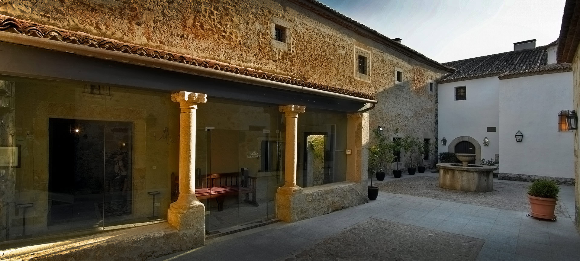 Veduta esterna del Parador de Trujillo Veduta esterna del Parador de Trujillo