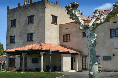 Veduta esterna del Parador de Verín