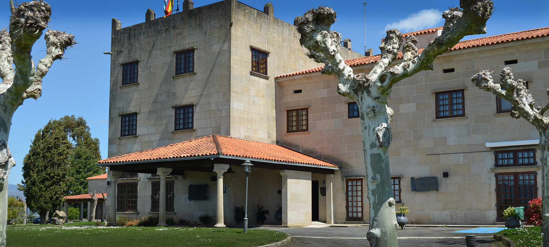 Veduta esterna del Parador de Verín Veduta esterna del Parador de Verín