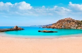 Cala Cortina w Kartagenie, Murcja