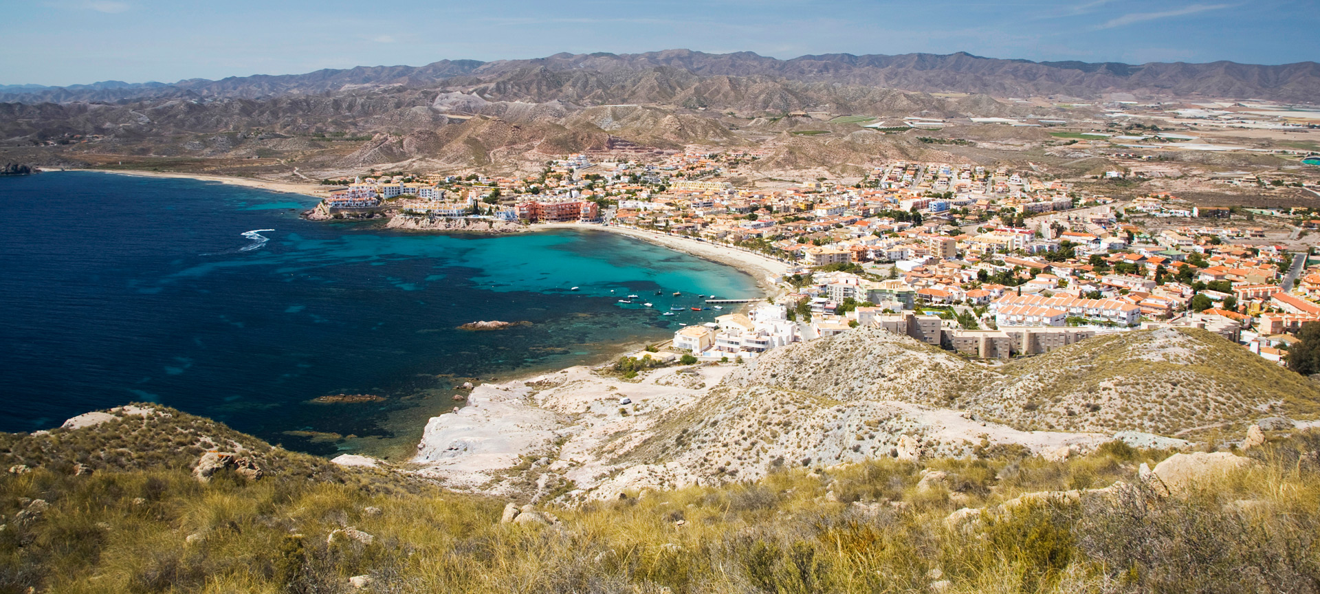 Praia de Calabardina, em Águilas (Múrcia) Praia de Calabardina, em Águilas (Múrcia)