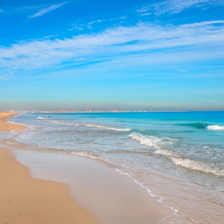 Spiaggia di El Saler a Valencia, Comunità Valenciana