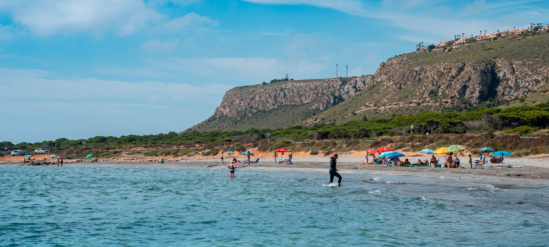 Strand Ermita de Santa Pola in Alicante, Region Valencia Strand Ermita de Santa Pola in Alicante, Region Valencia