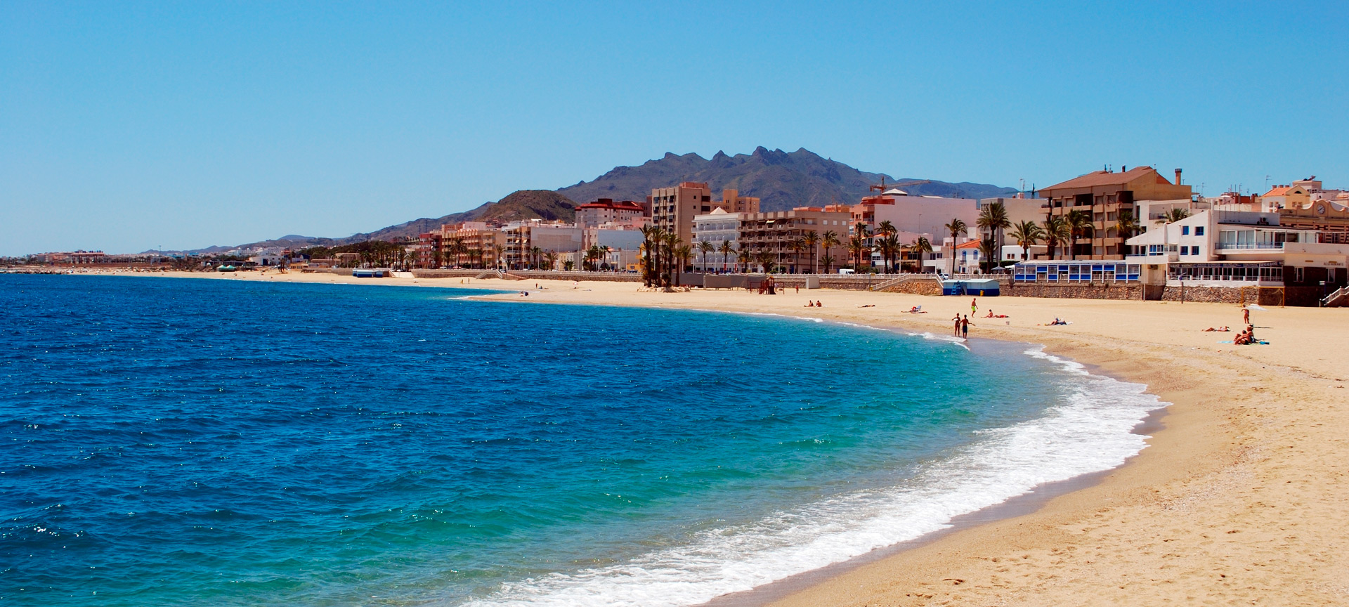Praia de Garrucha, em Almeria (Andaluzia) Praia de Garrucha, em Almeria (Andaluzia)