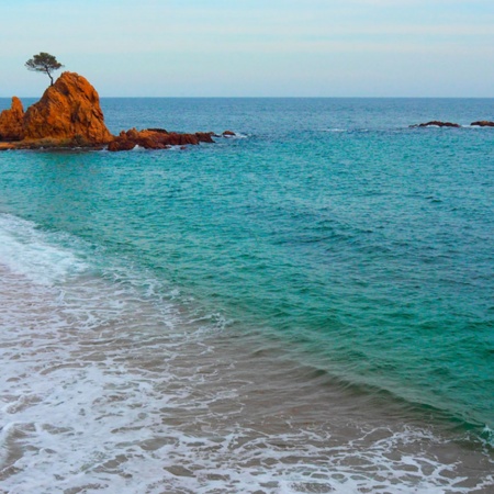 Strand Mar Menuda in Tossa de Mar, Girona