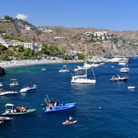 Spiaggia Marina del Este di Almuñécar, Granada, Andalusia