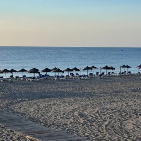 Spiaggia di Marina de la Torre di Mojácar ad Almería, Andalusia