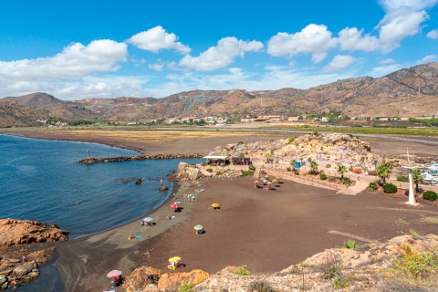 Praia de Portmán, em Múrcia