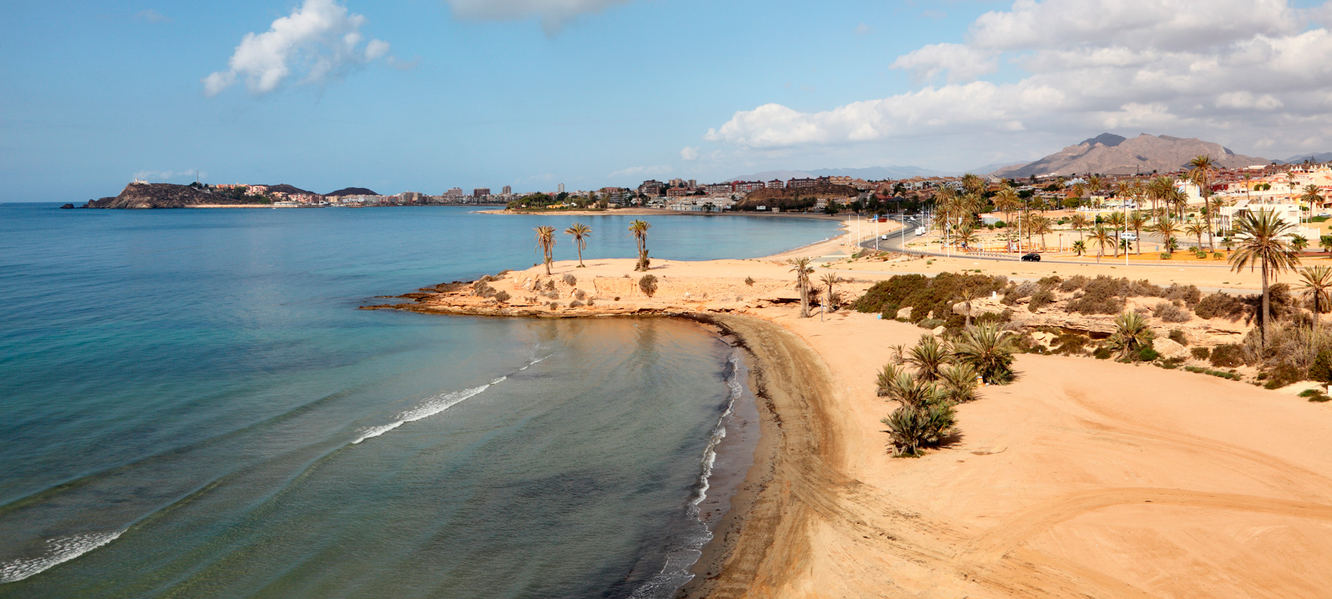 Playa Puerto de Mazarrón en Murcia Playa Puerto de Mazarrón en Murcia