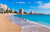 Praia de San Juan, em Alicante (Comunidade Valenciana)