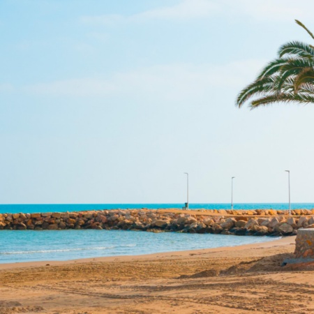 Strand Torrenostra de Torreblanca in Castellón, Valencianische Gemeinschaft