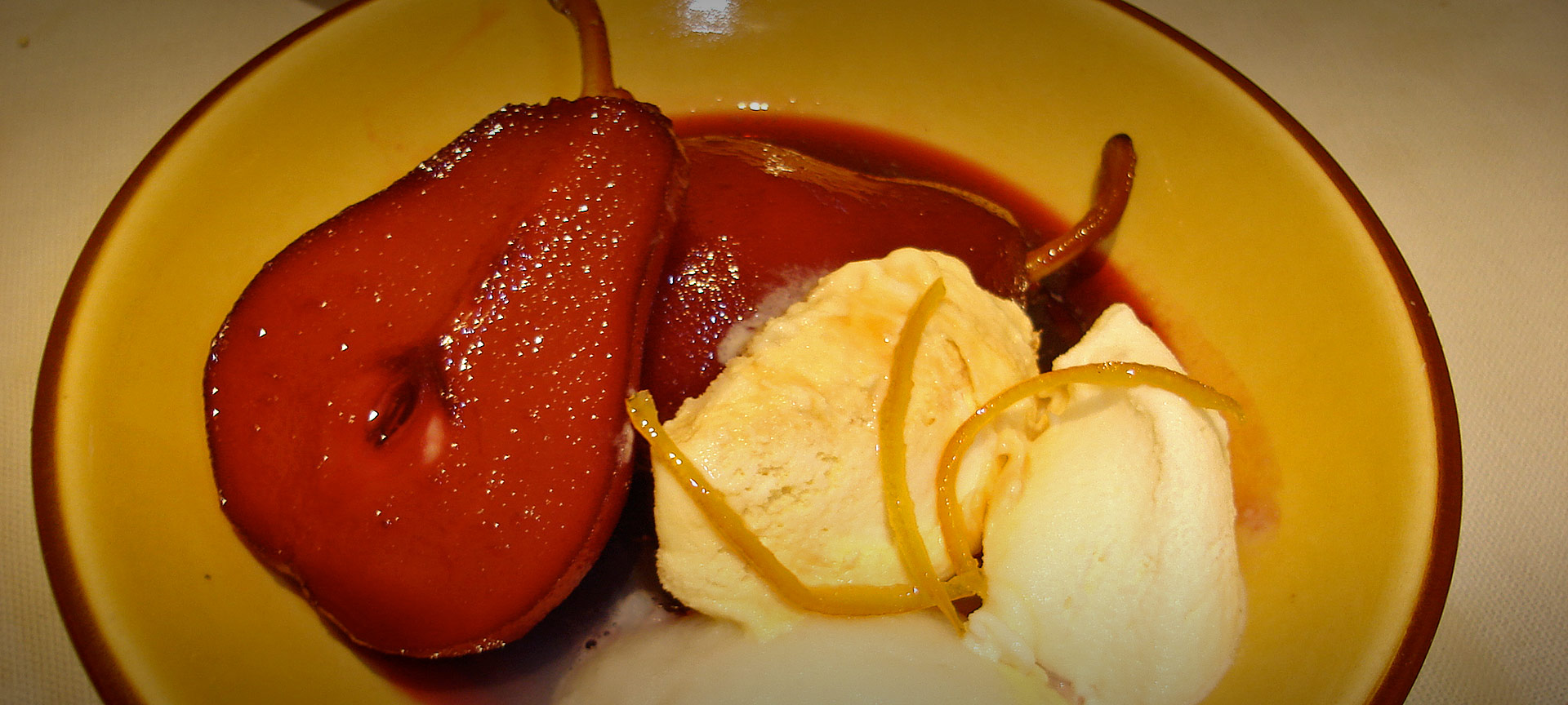 洋梨の赤ワイン煮 洋梨の赤ワイン煮