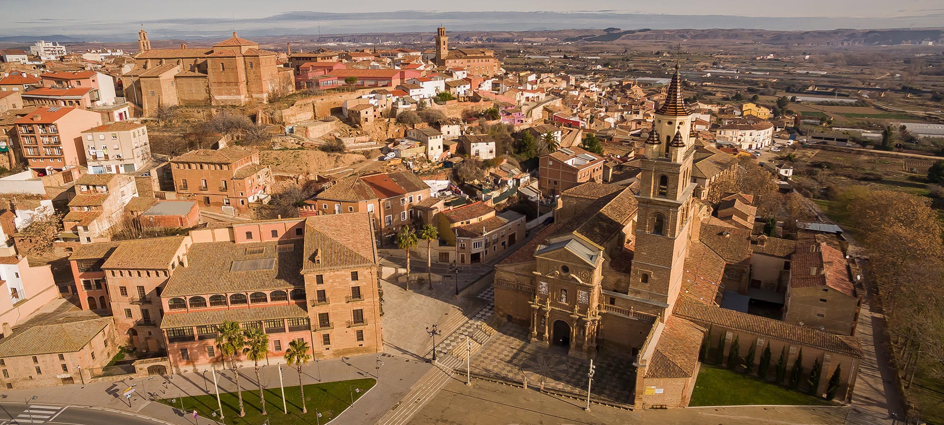 Vista aérea de Calahorra. La Rioja Vista aérea de Calahorra. La Rioja